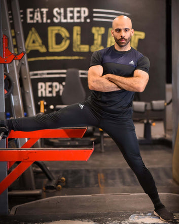 Adi Blue & Black Dri-Fit Tracksuit