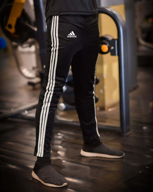 Adi 3 Strip Dri-Fit Trouser Black