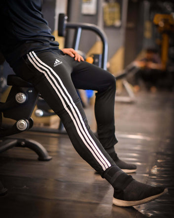 Adi 3 Strip Dri-Fit Trouser Black