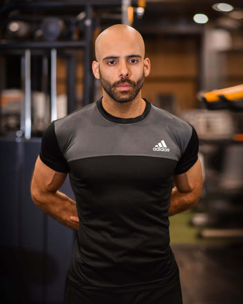 Adi Black & Grey  Dri-Fit Tracksuit