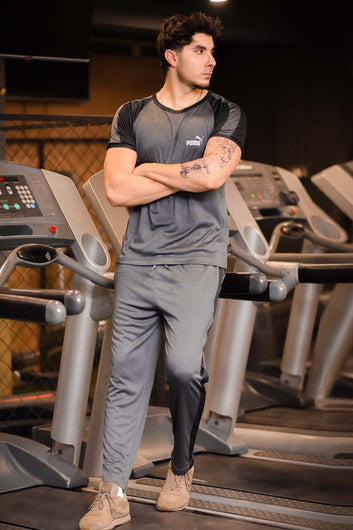 Pumaa Dri-Fit Grey Tracksuit